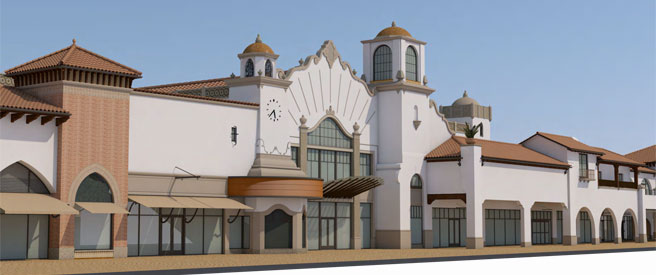 Outlets at San Clemente Architectual Rendering